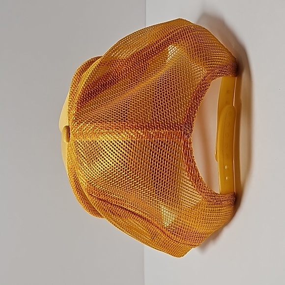 OTX Outside Texas TX Foam Trucker Baseball Dad Hat Cap Snap Back Patch Yellow - Picture 5 of 8